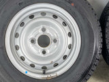 ダンロップ ウィンターマックス SV01 145R12 6PR /三菱純正 3.5J+ 100-4穴 4本