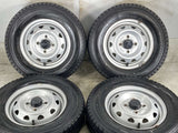 ダンロップ ウィンターマックス SV01 145R12 6PR / 汎用 3.5J+ 100-4穴 4本