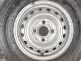 ブリヂストン ブリザック VRX 145/80R12 /三菱純正 3.5J+ 100-4穴 4本