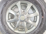 ダンロップ ウィンターマックス SV01 145/80R12 80/78N LT / LEBEN 3.5J+44 100-4穴 4本