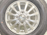 ダンロップ ウィンターマックス SV01 145R12 6PR / WEZEN 3.5J+45 100-4穴 4本
