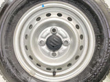 ブリヂストン W300 145R12 6PR /スズキ純正 3.5J+ 100-4穴 4本