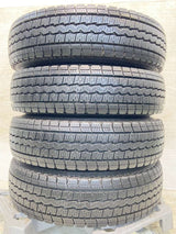 ダンロップ ウィンターマックス SV01 145R12 6PR / キャロウィン 3.5J+ 100-4穴 4本
