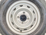 ダンロップ ウィンターマックス SV01 145R12 6PR / キャロウィン 3.5J+ 100-4穴 4本