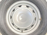 ダンロップ ウィンターマックス SV01 145/80R12 80/78 LT / キャロウィン 3.5J+ 100/114.3-4穴 4本