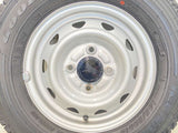 グッドイヤー アイスナビ カーゴ 145/80R12 80/78LT / キャロウィン 3.5J+ 100-4穴 4本