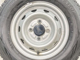 ダンロップ ウィンターマックス SV01 145R12 6PR / キャロウィン 3.5J+ 100-4穴 4本