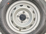 ダンロップ ウィンターマックス SV01 145R12 6PR / キャロウィン 3.5J+ 100-4穴 4本