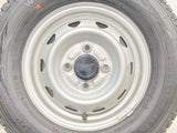 ダンロップ ウィンターマックス SV01 145R12 6PR / キャロウィン 3.5J+ 100-4穴 4本