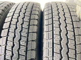 ダンロップ ウィンターマックス SV01 145R12 6PR / キャロウィン 4.0J+ 100/110/114.3-4穴 4本
