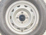 ダンロップ ウィンターマックス SV01 145R12 6PR / JECT T3 3.5J+ 100-4穴 4本