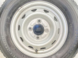 ブリヂストン W300 145/80R12 80/78 LT /ブリヂストン JECT T3 3.5J+ 100-4穴 4本
