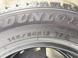 ダンロップ ウィンターマックス WM02 145/80R13 2本