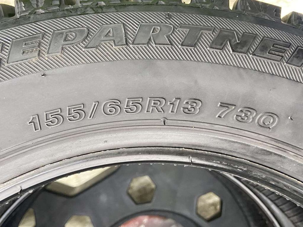 ブリヂストン アイスパートナー2 155/65R13 2本 – タイヤ・ホイール