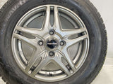 グッドイヤー アイスナビ 6 145/80R13 / WAREN 4.0J+45 100-4穴 4本