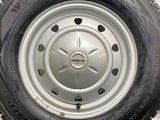 ダンロップ ウィンターマックス SV01 165R13 6PR / SCHWARZ MV 5.0J+ 100/114.3-4穴 4本