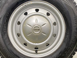 ダンロップ ウィンターマックス SV01 165R13 6PR / SCHWARZ MV 5.0J+ 100/114.3-4穴 4本