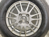 グッドイヤー アイスナビ7 155/80R13 / ZACK 4.0J+42 100-4穴 4本