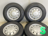 ダンロップ ウィンターマックス SV01 165R13 6PR / SCHWARZ 5.0J+ 100/114.3-4穴 4本