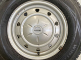 ダンロップ ウィンターマックス SV01 165R13 6PR / SCHWARZ 5.0J+ 100/114.3-4穴 4本