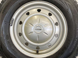 ダンロップ ウィンターマックス SV01 165R13 6PR / SCHWARZ 5.0J+ 100/114.3-4穴 4本