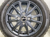 ダンロップ ウインターマックスWM02 155/65R13 / WAREN 4.0J+45 100-4穴 4本