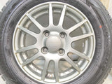 ダンロップ ウインターマックス WM02 145/80R13 / VELVA 4.0J+42 100-4穴 4本
