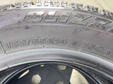 ブリヂストン ブリザック VRX 155/65R14 2本