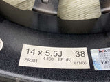 ヨコハマ アイスガードiG50プラス 165/65R14 / グラス 5.5J+38 100-4穴 4本