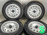 ヨコハマ アイスガード iG91 155/80R14 88/86N LT / キャロウィン 5.0J+ 100-4穴 4本
