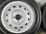 ヨコハマ アイスガード iG91 155/80R14 88/86N LT / キャロウィン 5.0J+ 100-4穴 4本