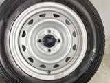 ヨコハマ アイスガード iG91 155/80R14 88/86N LT / キャロウィン 5.0J+ 100-4穴 4本