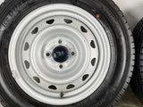 ヨコハマ アイスガード iG91 155/80R14 88/86N LT / キャロウィン 5.0J+ 100-4穴 4本