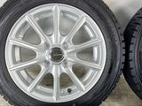 ダンロップ ウィンターマックス WM01 155/65R14 /ブリヂストン エコフォルム 4.5J+45 100-4穴 4本