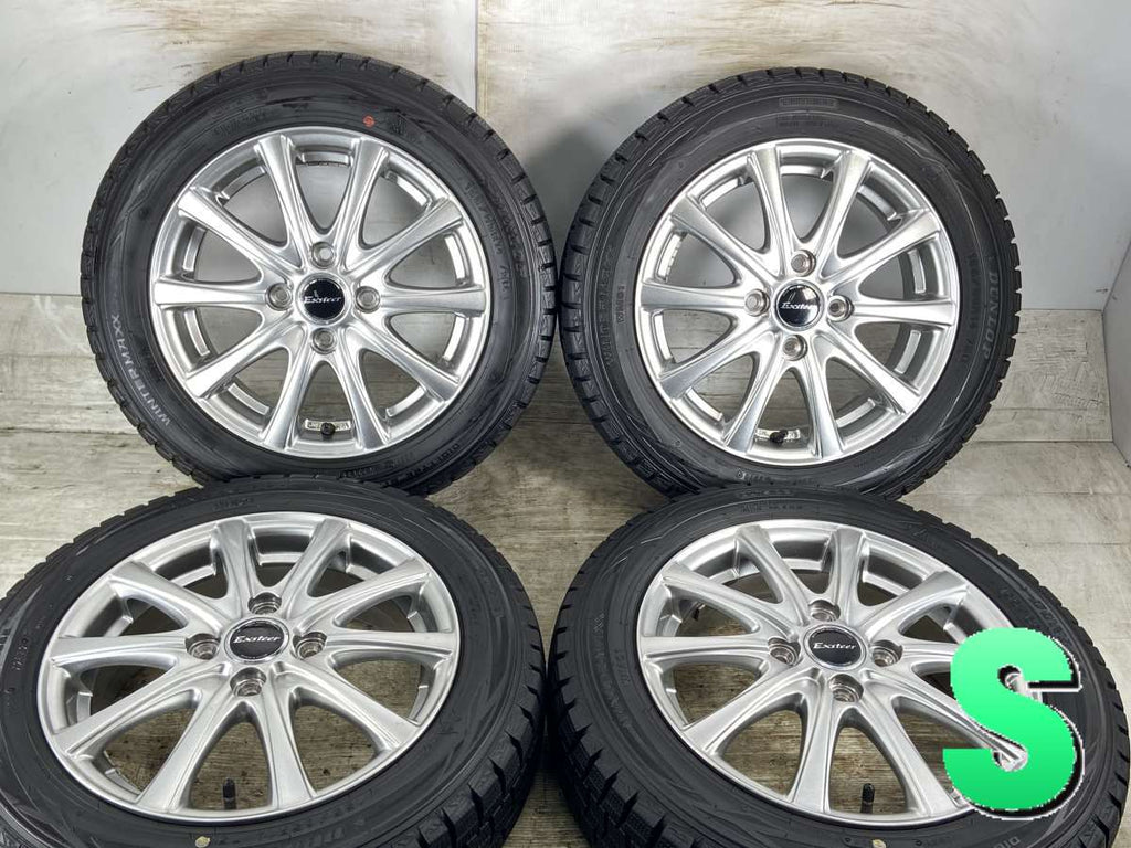 ダンロップ ウインターマックス WM01 155/65R14 / エクスター 4.5J+45