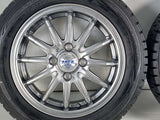 ダンロップ ウィンターマックス WM01 155/65R14 / ZACK JP812 4.5J+45 100-4穴 4本