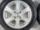 ダンロップ ウィンターマックス WM01 155/65R14 / SIBILLA XS-6 4.5J+45 100-4穴 4本