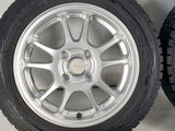 ダンロップ ウィンターマックス WM01 155/65R14 / ECOFORME 4.5J+46 100-4穴 4本