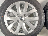 ダンロップ ウィンターマックス WM01 155/65R14 /スズキ純正 4.5J+45 100-4穴 4本