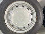 ダンロップ ウィンターマックス SV01 155/80R14 88/86L LT / キャロウィン 5.0J+ 100/114.3-4穴 4本