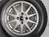 ブリヂストン アイスパートナー2 185/70R14 / VEILER 5.5J+42 100-4穴 4本