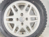 ダンロップ ウィンターマックス WM01 155/65R14 /スズキ純正 4.5J+50 100-4穴 4本