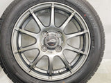 グッドイヤー アイスナビ7 155/65R14 / シュナイダー 4.5J+43 100-4穴 4本