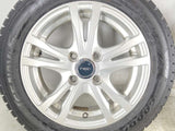 グッドイヤー アイスナビ 6 155/65R14 / FEID 4.5J+45 100-4穴 4本