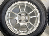 ダンロップ ウィンターマックス WM02 165/70R14 / エコフォルム 5.5J+42 100-4穴 4本