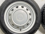 ダンロップ ウィンターマックス WM02 155/65R14 / キャロウィン 4.5J+ 100/114.3-4穴 4本