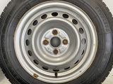 トーヨータイヤ デルベックス 934 155/80R14 88/86 /トヨタ純正 5.0J+ 100-4穴 4本