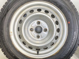 ダンロップ ウィンターマックス SV01 155/80R14 88/86 /トヨタ純正 5.0J+ 100-4穴 4本
