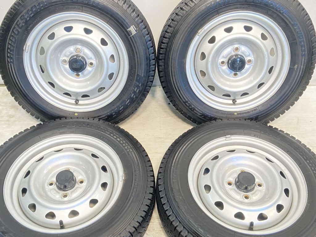 ブリヂストン ブリザック VL1 155/80R14 88/86 LT / JECT 5.0J+ 100-4