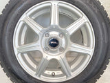 ダンロップ ウィンターマックスWM02 165/70R14 /ブリヂストン トップラン 5.5J+45 100-4穴 4本